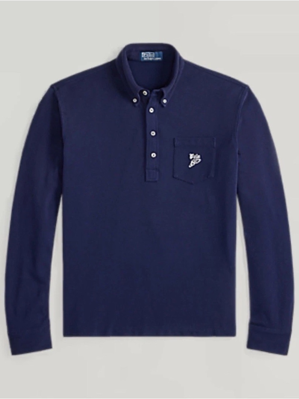 Polo Ralph Lauren P-Wing Embroidered Classic Fit Mesh Polo Shirt